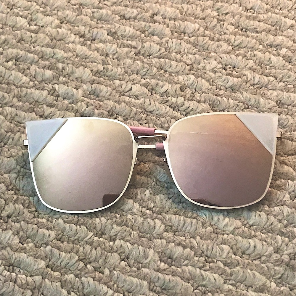 Sol Theory Pink Cateye Sunglasses